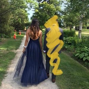 Navy Blue maxi dress